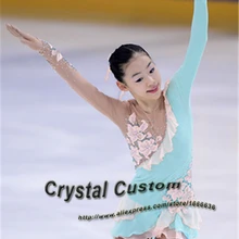 Для женщин Фигурное катание Платья для женщин новые модные брендовые лед фигурное катание Платья для женщин конкурс для взрослых dr3499