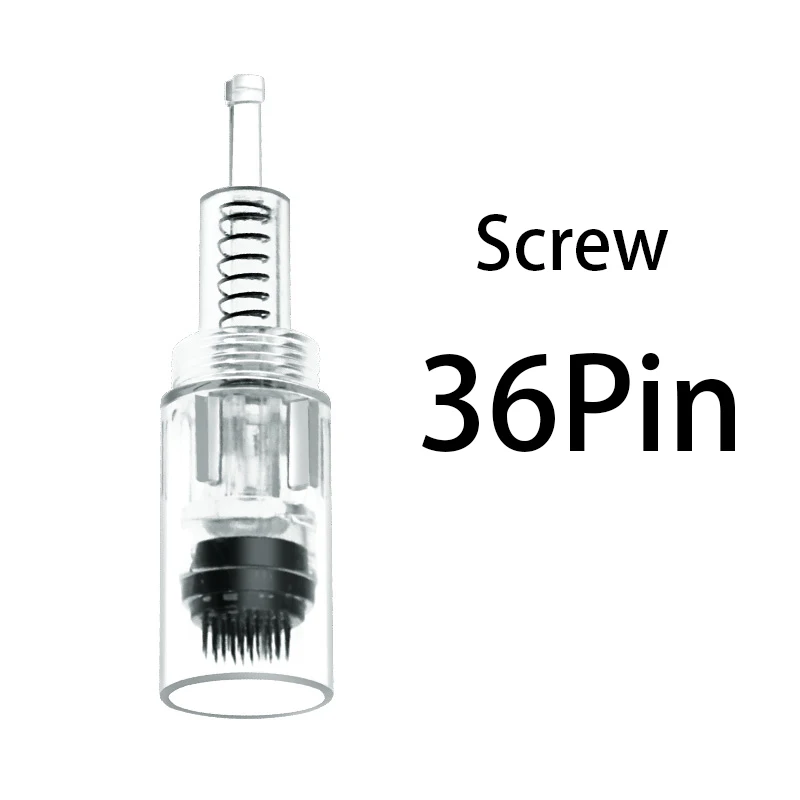 20 шт. BB крем машина винт нано иглы картридж Замена BB крем иглы микро нано круглый для удаления морщин Дерма стамм - Габаритные размеры: Screw-36Pin