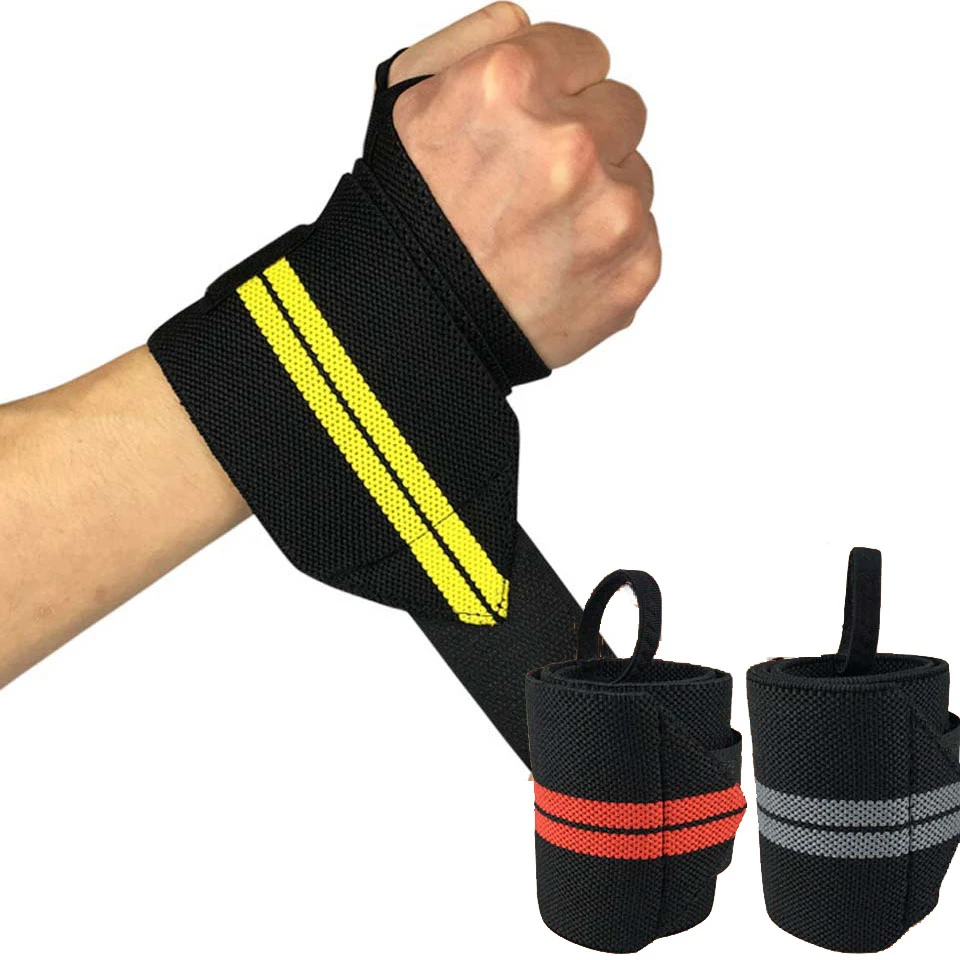 CrossfitPowerlifting DMY Wrist Wraps for Weightlifting Thumb Loops