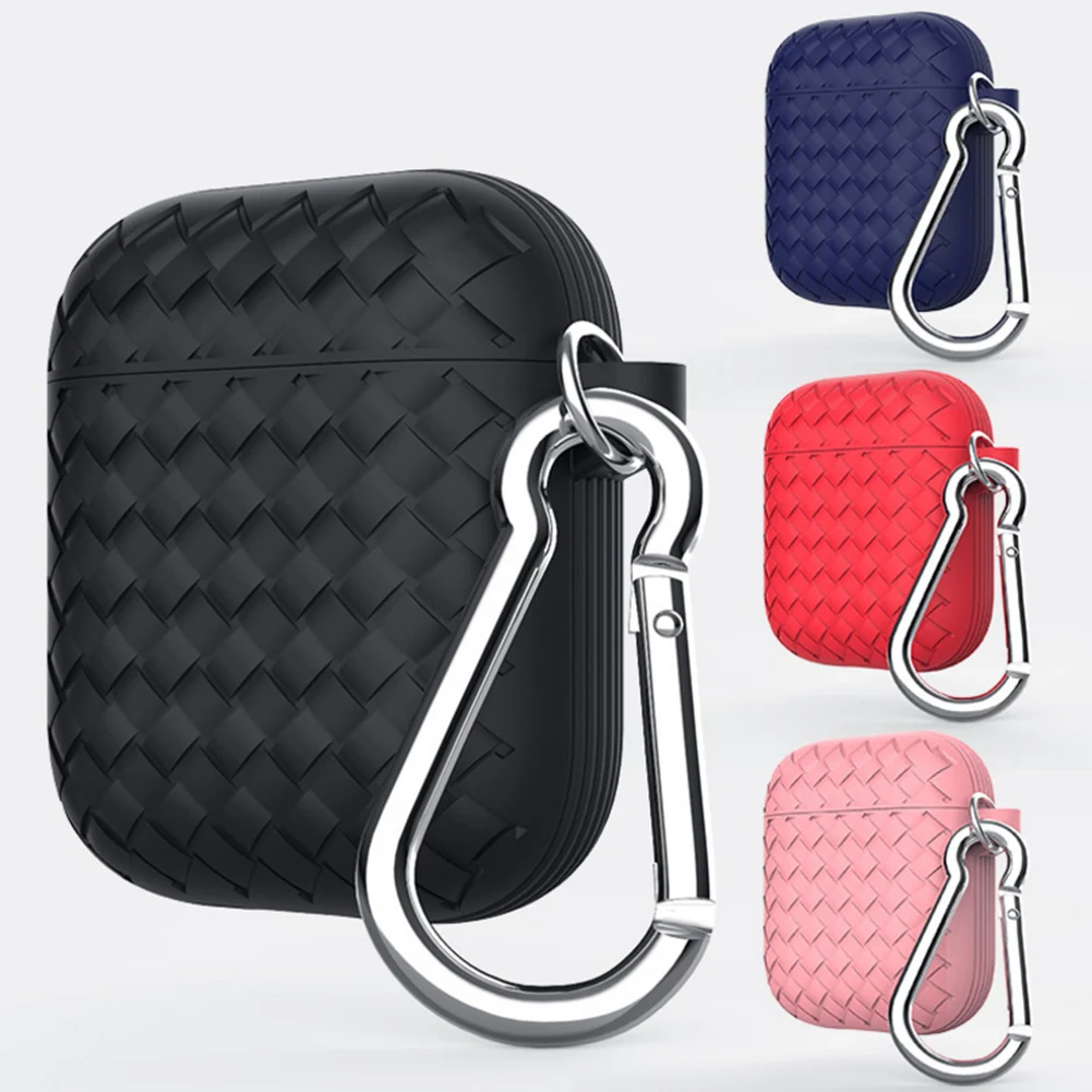 

Silicone Earphone Case for AirPods Headphone Universal Wireless Bluetooth Full Cover Headset Protective Headset Funda Shell Case