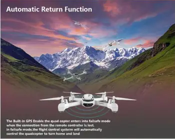 شراءH502S 5.8G FPV RTF أجهزة الاستقبال عن بعد Drone مع HD كاميرا GPS وضع علو مقطوعة الرأس وضع اتبعني H501s ترقية النسخة
