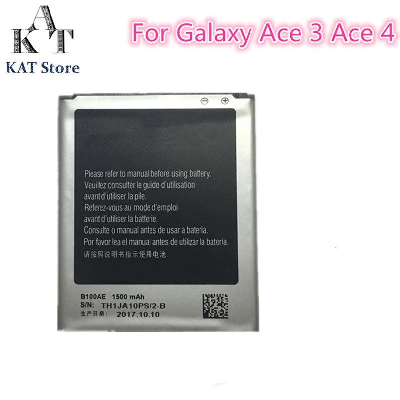 Аккумулятор для телефона KAT B100AE 1500 мАч Samsung Galaxy Ace 3 4 S7898 S7278 S7272 лучший