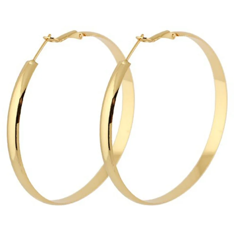 GUSSIARRO Hot Simple Delicate Smooth Twisty Irregular Yellow Gold Color