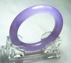 Натуральный нефритовый сорт ледяной фиолетовый браслет новый фиолетовый нефритовый браслет Бирма нефрит браслет для женщин Подарки