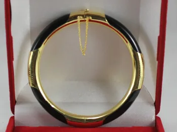 

natural gem bracelet black popular GEM bracelet Quartz stone bangle wide watch wings for sterling-jewelry