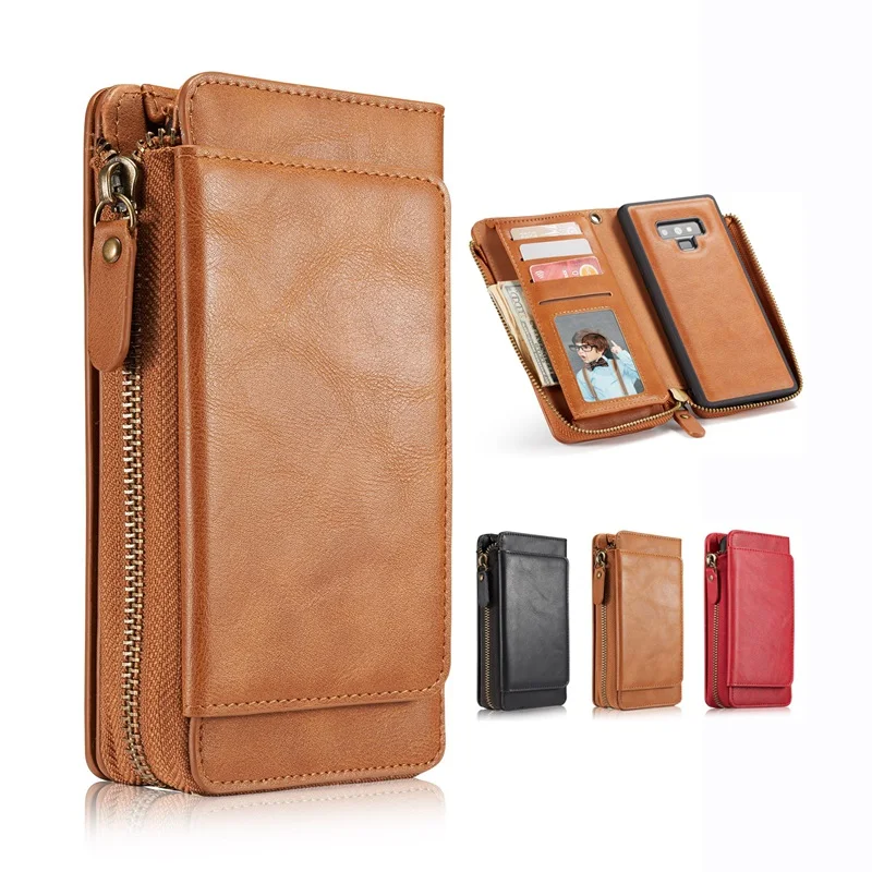 

Luxury Leather Case for Samsung Galaxy Note 8 9 5 Case Flip Wallet Phone Cover for Samsung Galaxy S6 S7 Edge S8 S9 Plus S5 Case