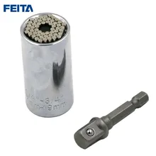 Feita conjunto de chave de torque universal, peça de torque 7-19mm broca, bucha, chave inglesa, multi mágica ferramentas manuais,