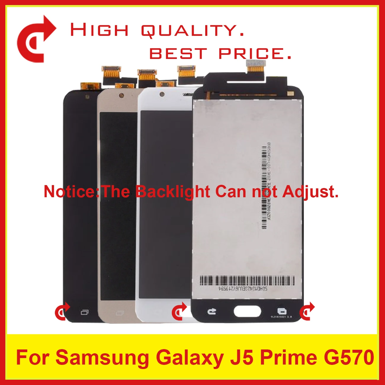 

10Pcs 5" For Samsung Galaxy J5 Prime G570 G570F G570K G570L Full Lcd Display With Touch Screen Digitizer Panel Assembly Complete