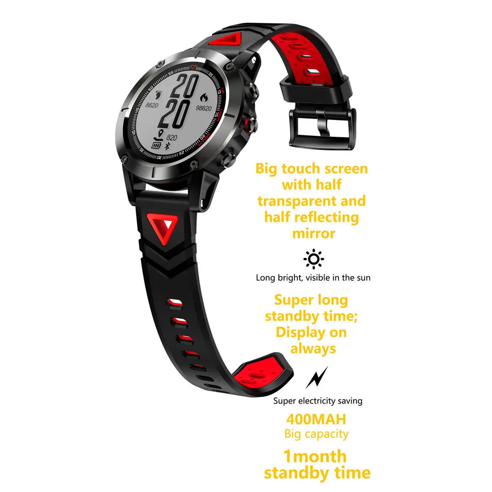 Новые поступления G01 gps спортивные Смарт часы сообщение вызова BT4.0 пульсометр