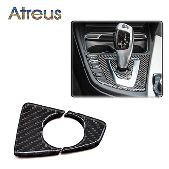 

Atreus Carbon Fiber Stickers Gears Shift Panel Interior Decorative For BMW F30 F35 Car Accessories 3-Series GT 320i 328i
