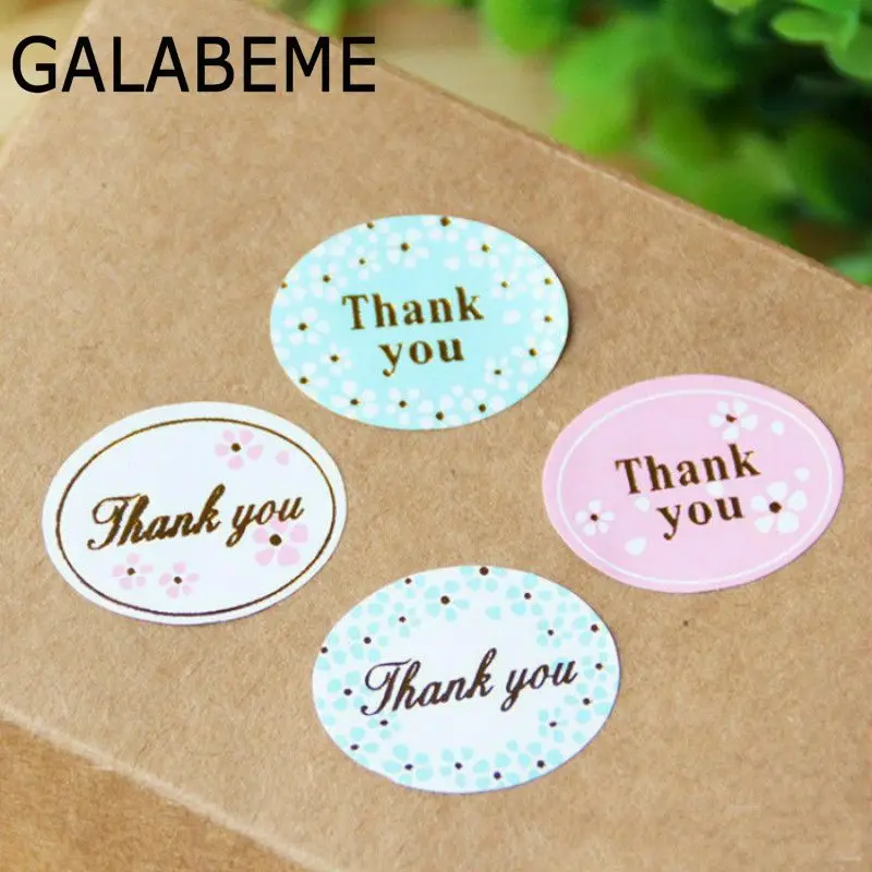 Galabeme 100 шт. самоклеющиеся крафт-бумага наклейки для дневника скрапбукинга Флора