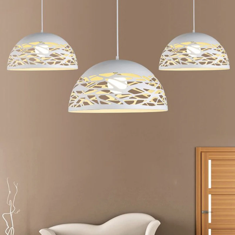 

Metal Modern Table Ceiling Pendant Light Shade Lampshade Lamp Cover White For Home Garden Party Decoration