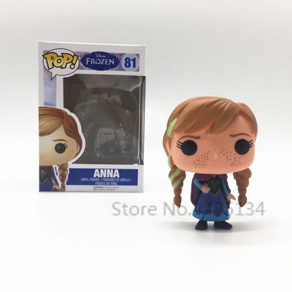 ANNA FUNKO POP 10 CM// VINIL FIGURE FROZEN #81 IN BOX