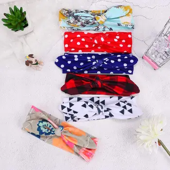 

2PCS/Set Mom Mother & Daughter Kids Baby Girl Bow Headband Hair Band Accessories