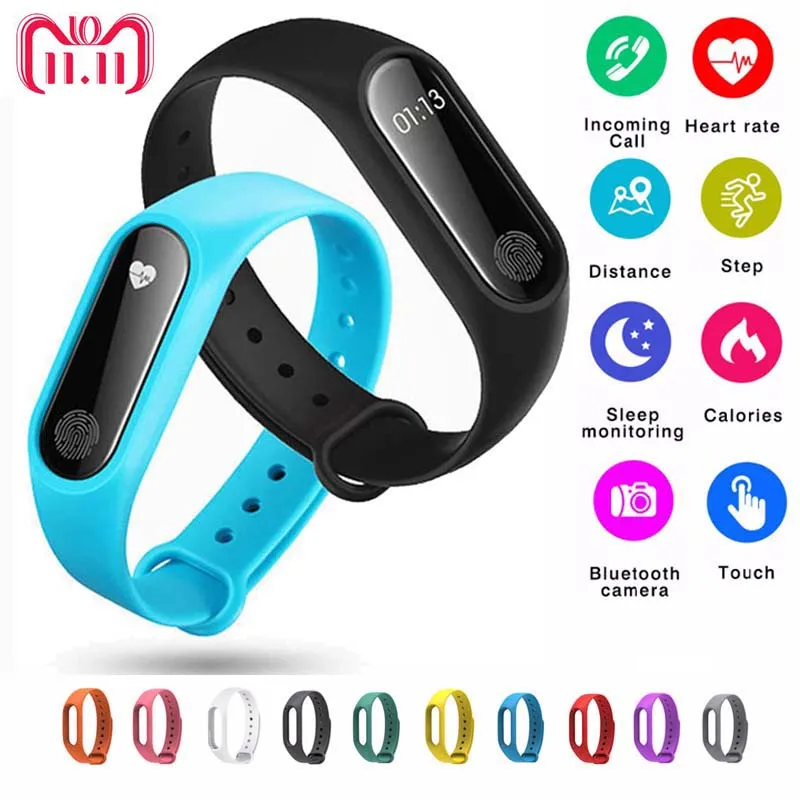 

Smart Band LED Digital watch Man reloj Women Heart Rate Monitor Bluetooth Bracelet Sleep Fitness Tracker Pedometer Wristband