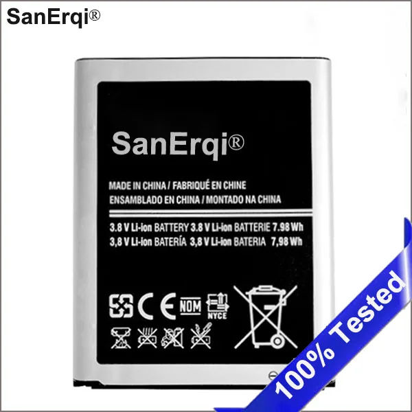 SanErqi для samsung S3 EB-L1G6LLU Батарея для samsung Galaxy S3 i9300i i9308 i9305 i9082 i9080 i9128E i9060 i9301 i9118 i9182