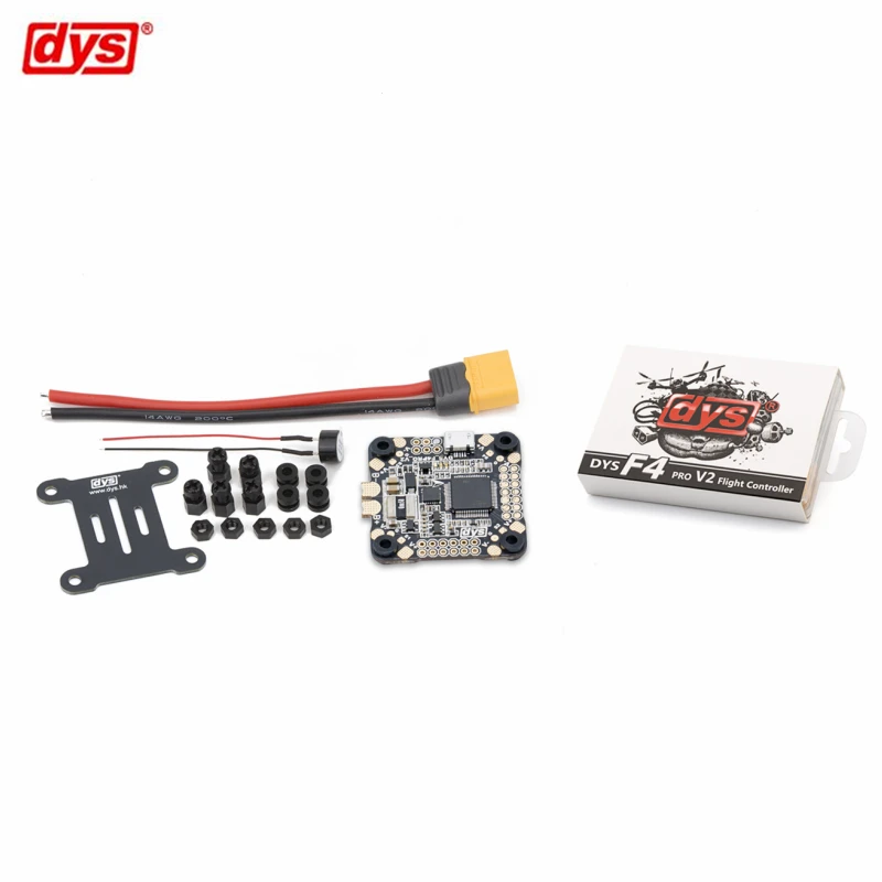 DYS управление полетом F4 PRO V2 Betaflight с 5 V/3A 9 V/1.2A BEC интегрированная схема защиты