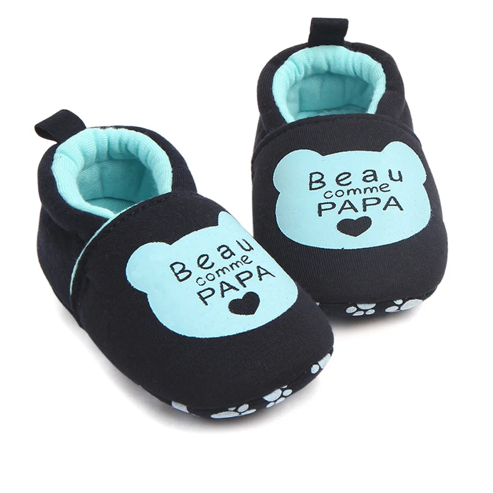 

Toe Flats Soft Slippers Shoes Lovely Toddler First Walkers Baby Shoes Round MM522