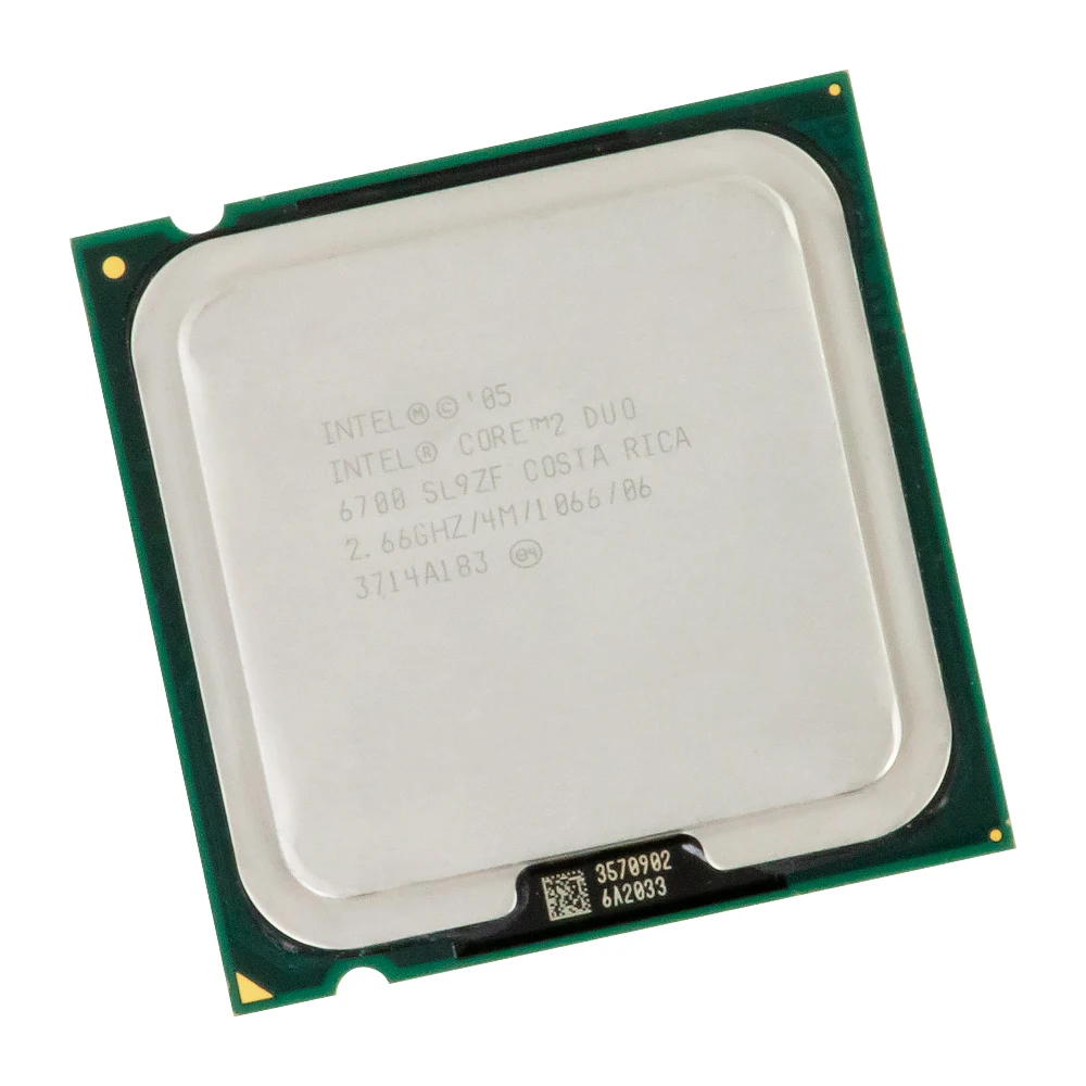 إنتل كور 2 ديو E6700 سطح المكتب المعالج ثنائي النواة 2.66 GHz 4 MB مخبأ FSB 1066 LGA 775 6700 تستخدم وحدة المعالجة المركزية إنتل كور 2 ديو E6700 سطح المكتب المعالج ثنائي النواة 2.66 GHz 4 MB مخبأ FSB 1066 LGA 775 6700 تستخدم وحدة المعالجة المركزية