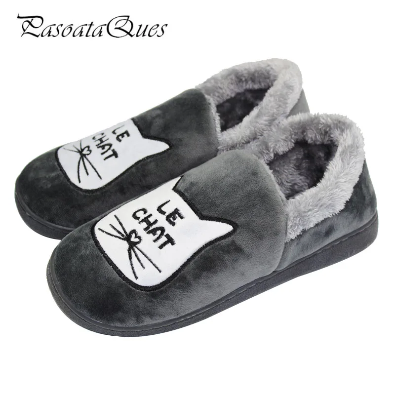 Зима-осень теплые Для мужчин дома Туфли без каблуков; удобные домашние мужские шлепанцы, обувь Pasoataques бренд 131