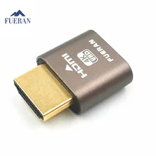 Fueran hdmi ddc edid manequim plug, fantasma sem cabeça, emulador de exibição (apto Headless-1920x1080 nova geração @ 60 hz)