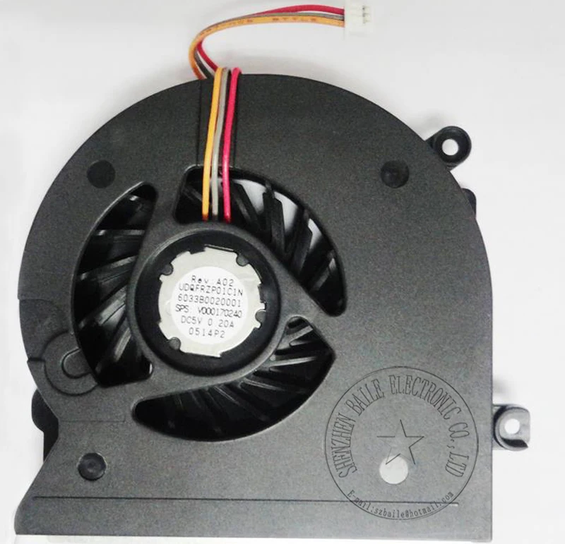 

Cooling fan for TOSHIBA L500D L505 L510 L515 L525 L526 L536 L511 L522 L532 cpu fan, Brand new L500D L505 laptop cpu cooling fan