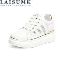 LAISUMK Fashion Wedge Women Footwear Height Increasing women Shoes Women's casual shoes free shipping Increase 8CM Sneakers LAISUMK Fashion Wedge Women Footwear Height Increasing women Shoes Women's casual shoes free shipping Increase 8CM Sneakers