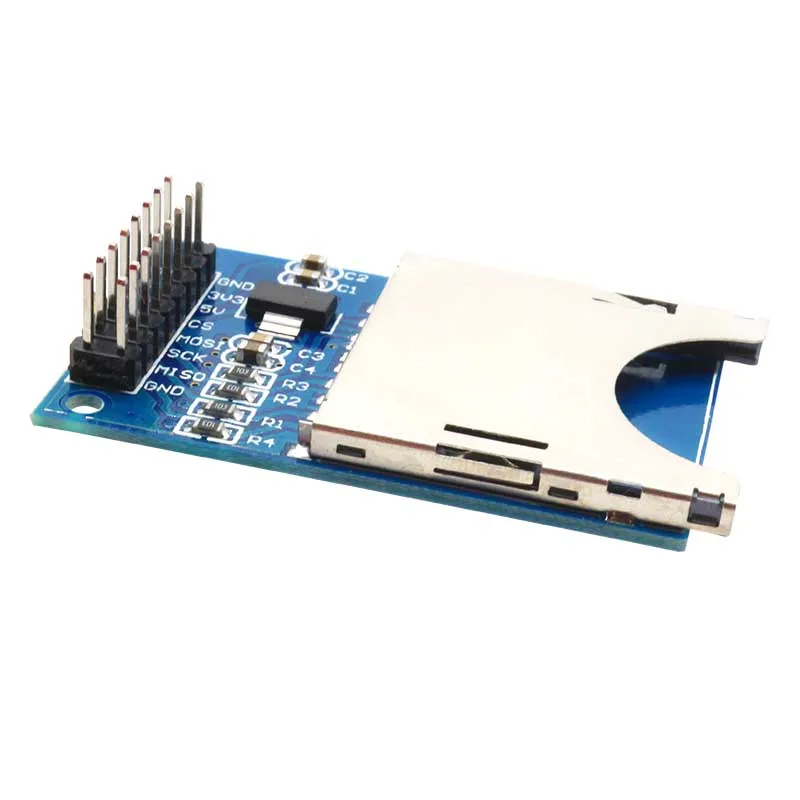

Glyduino SD Card Reader Module Storage Sensor Module Reading and Writing Module for Arduino Slot Socket Reader ARM MCU SPI Port