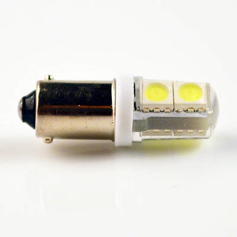 Flytop авто светодиодный лампы BA9S 5050SMD силиконовая оболочка 4 фишки холодный белый Цвет 12 V Стоянкы Автомобилей автомобиля лампа Похожие продукты