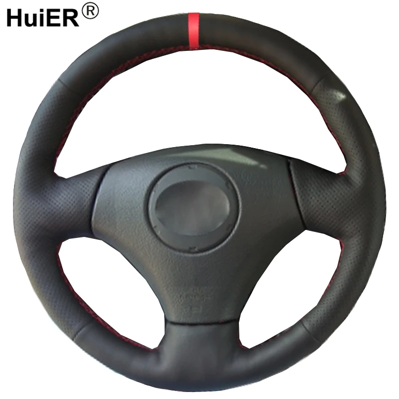 

Hand Sewing Car Steering Wheel Cover For Toyota Vios Corolla 2000-2004 Mark 2 For Lexus GS430 GS300 Braid on the Steering-wheel