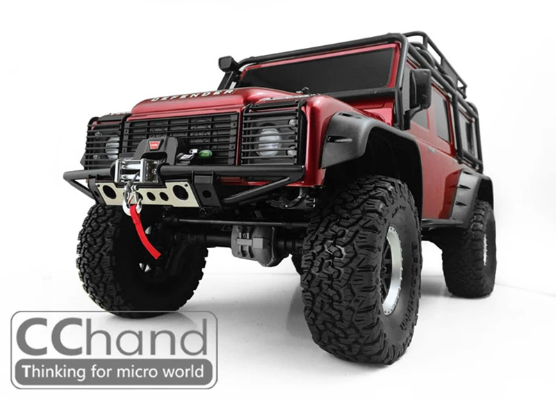 1/10 rc гусеничная модель автомобиля металлический передний бампер(без лебедки) в сборе для 1:10 масштаб traxxas trx4 радиоуправляемые игрушки грузовик