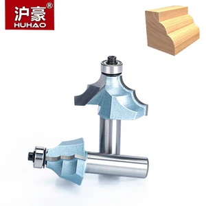 HUHAO 1pcs 1/2" 1/4" Shank classical mounlding bit Router Bits for wood Tungsten Carbide Woodworking endmill tools