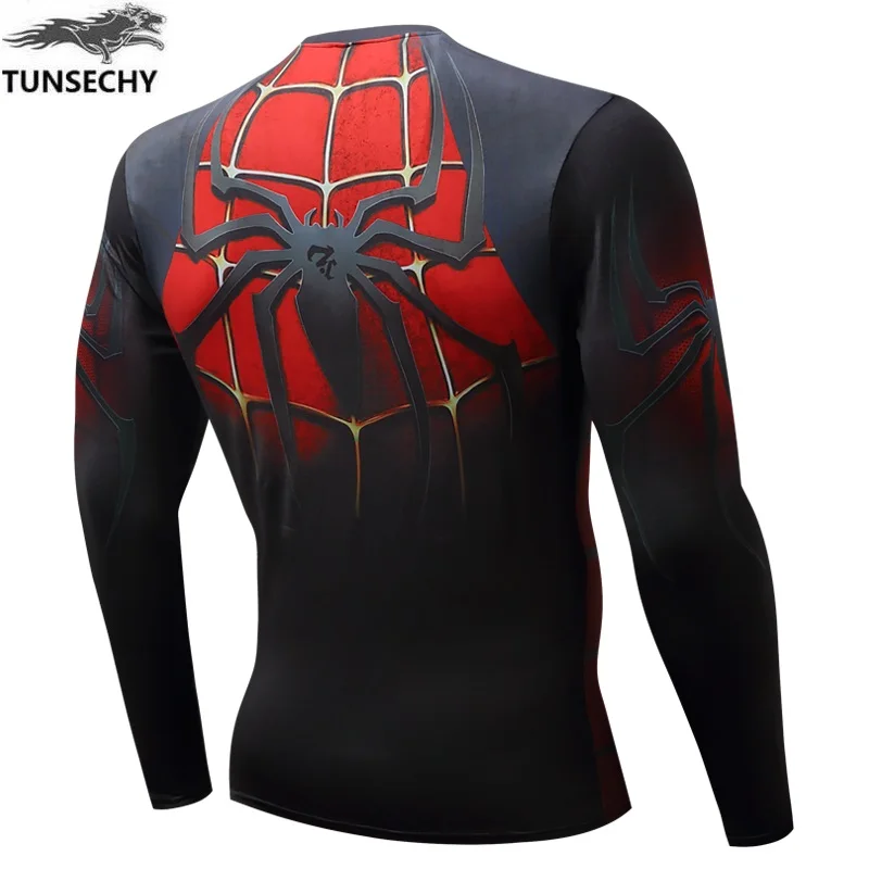 Новая мода Фитнес компрессионная рубашка мужская косплей мужской размера плюс Бодибилдинг Мужская футболка 3D принт Топ Супермена