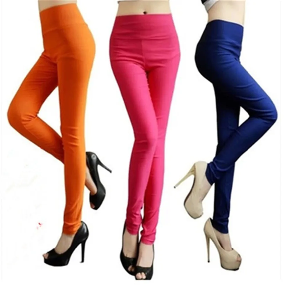 

High Waist Pencil Women Pants many Stretch Skinny Long Leggings Black Trousers for Female 2019 Autumn Women's Clothes Plus Size