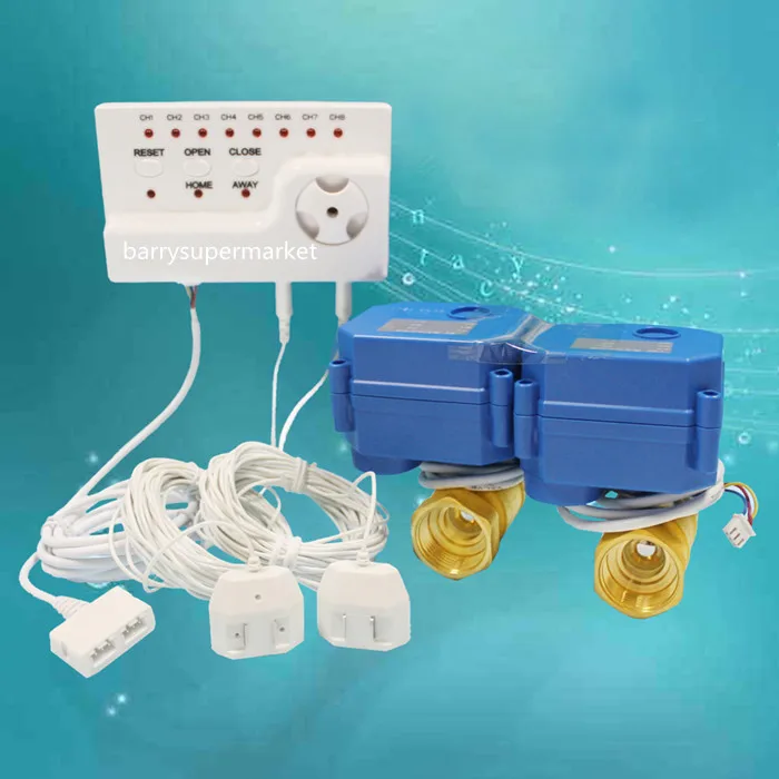 

Water Leakage Detetor Sensor Alarms Monitor Flowmeter Indicator Water Saver Prevent Water Loss HIDAKA WLD-806 DN25 single valve