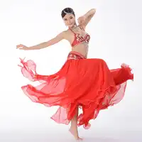 Belly Dance Costume Performance Belly Beading Cloth for Women Belly Dance Costumes Dance Bra, Belt, Skirt Clothing Sets