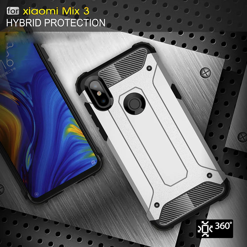 Противоударный защитный чехол 6 39 дюйма для Xiaomi Mi Mix 3 Mimix Mix3 Mimix3 Задняя панель