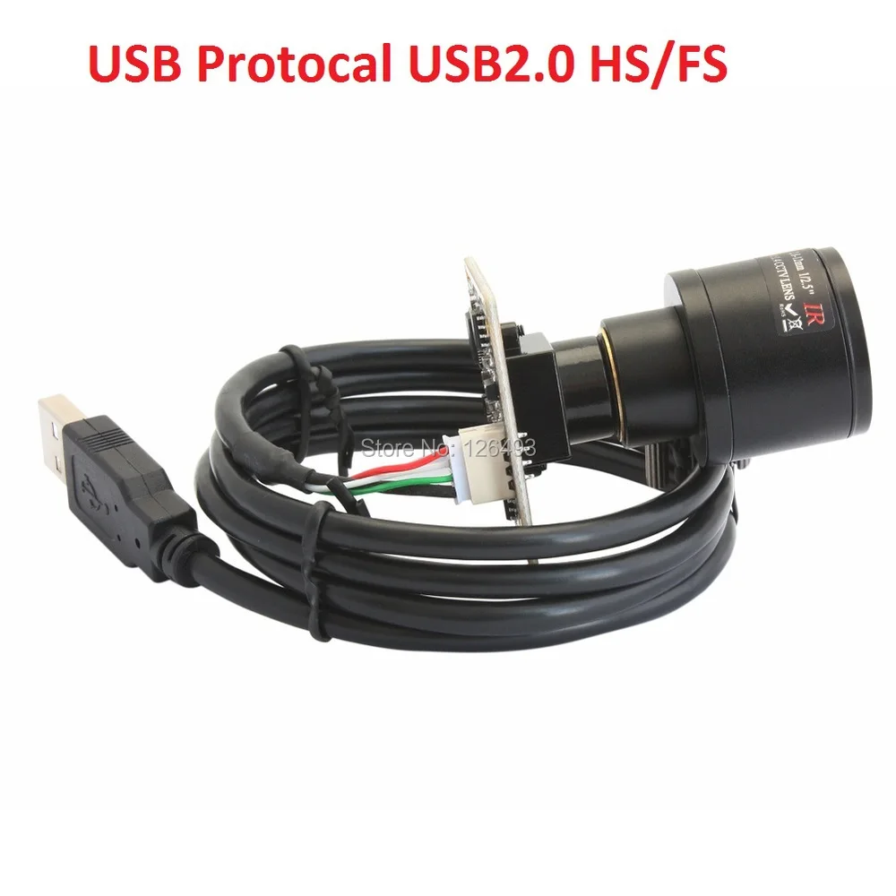 5MP Aptina MI5100 цветной cmos сенсор MJPEG/YUY2 CCTV M12 2 8 12 мм мегапиксельный варифокальный зум