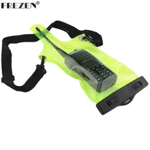 Радио Водонепроницаемый сумка Зеленый для Kenwood Motorola Baofeng UV-5R BF-888S UV-82 Quansheng HYT Walkie Talkie двухстороннее радио