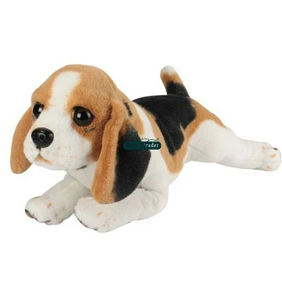 Dorimytrader Quality New Soft Simulation Animal Dog Plush Toy Big Stuffed Animals Dogs Doll Baby Present Decoration 20inch 50cm