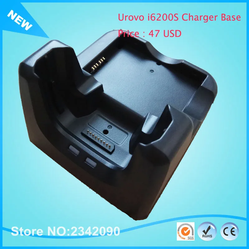 Urovo i6200S Data Collector PDA Charger Base Stand Docking 3.8V 3800mAh rechargeable Battery Charge Adater Cable 2