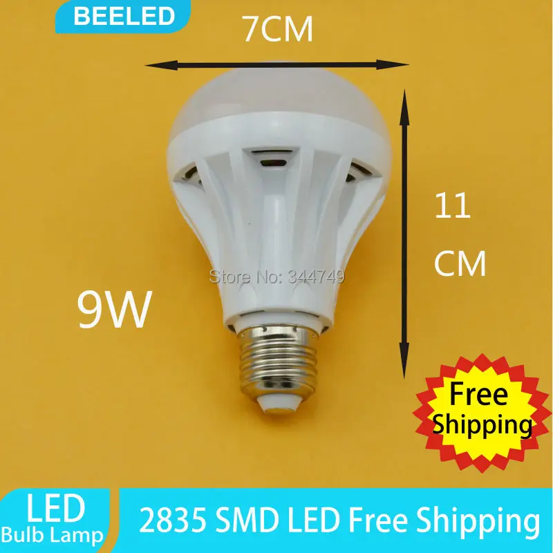 3 Вт 5 7 9 12 E27 B22 СВЕТОДИОДНАЯ Лампа 220 В 110 LED SMD Холодный белый Теплый домашнее