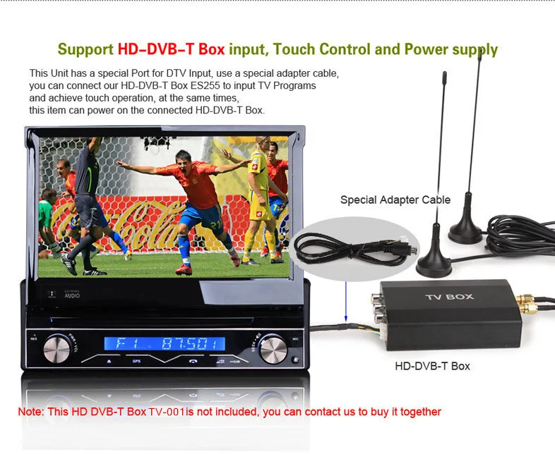 Top Universal 7" 1Din auto retractable panel Car DVD GPS navi system with DVBT 3G WiFi TV DVR RDS AM FM SWC 4X50W DK7088 10 Top Universal 7" 1Din auto retractable panel Car DVD GPS navi system with DVBT 3G WiFi TV DVR RDS AM FM SWC 4X50W DK7088 10