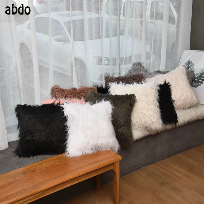 1 قطعة 43*43 سنتيمتر لينة فو الصوف قابل للغسل وسادة الدافئة مشعر مقعد المخدة طويلة أفخم وسادة ل سيارة كراسي مكتب الأرائك 1 قطعة 43*43 سنتيمتر لينة فو الصوف قابل للغسل وسادة الدافئة مشعر مقعد المخدة طويلة أفخم وسادة ل سيارة كراسي مكتب الأرائك