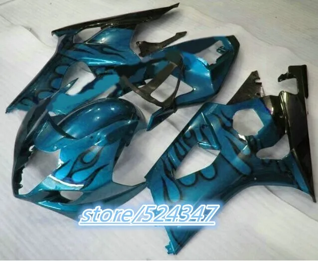 Инъекции Nn-GSX-R1000 K3 03 04 GSX R1000 K3 цвет: черный, синий GSXR 1000 2003 2004 GSXR1000 обтекатель для Suzuki