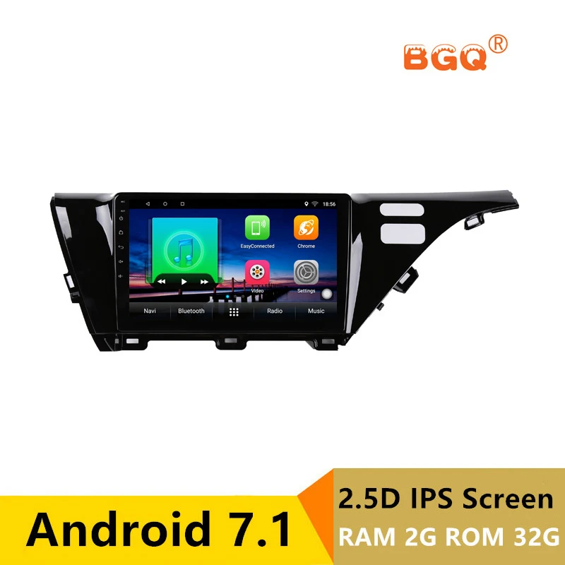 

10.1" 2G RAM 32G ROM Android Car DVD GPS Video player For Toyota camry 2018 headunit radio stereo navigation bluetooth wifi