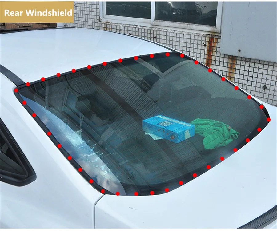 5 метровый герметик для окон автомобиля, резиновый люк, треугольное окно, уплотнительная полоса, Накладка для автомобиля, переднее, заднее, лобовое стекло