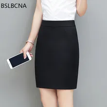 XS-3XL, модная Осенняя профессиональная посылка, высокая талия, половина юбки для женщин, женская сексуальная одношаговая юбка-карандаш A152