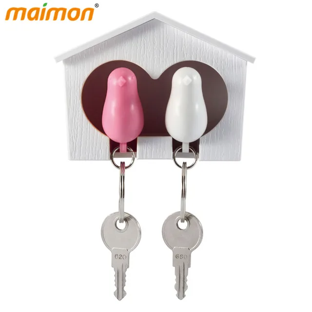 Decorative Sparrow Nest Design Wall Key Holder Storage Box Cute Decorative Sparrow Nest Design Wall Key Holder Storage Box Cute Bird Whistle Ring