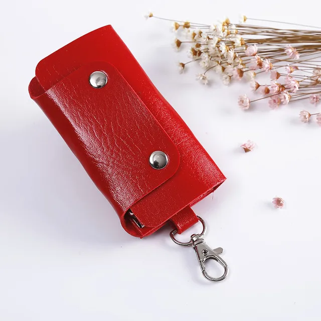 Women Key Holders Organizer Quality Solid Key Wallets pouch Car Keychain Housekeeper Holders